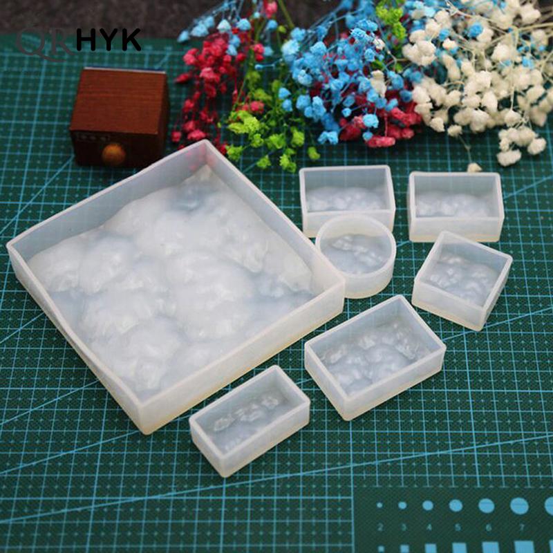 Resin Ocean Wave Mold - Su dalgaların dalga kolye kolye küpe