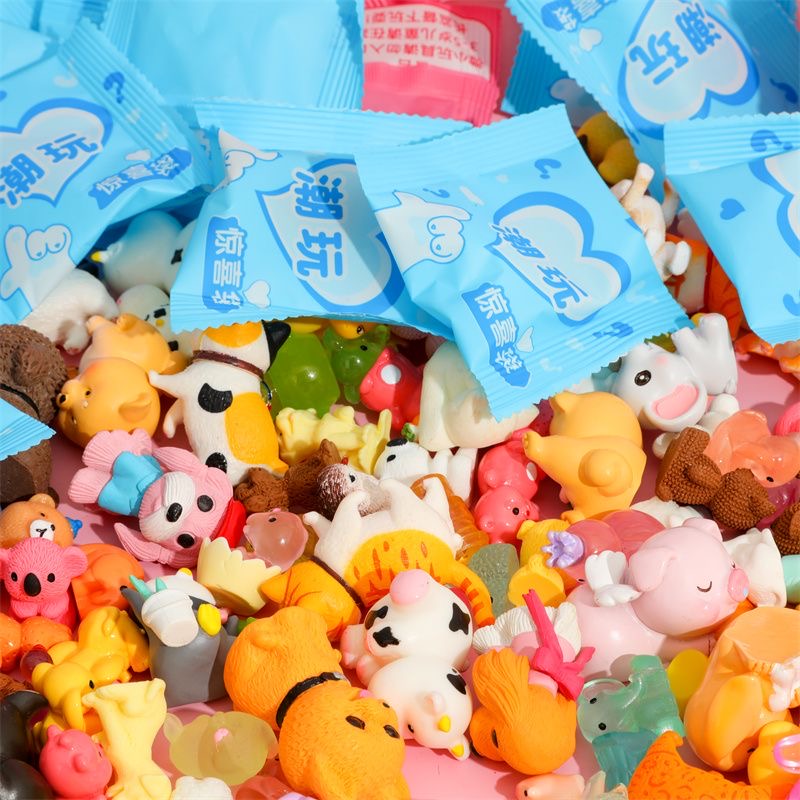 Resin Craft Ideas - 40 adet/takım Rastgele Karikatür Kör Kutu