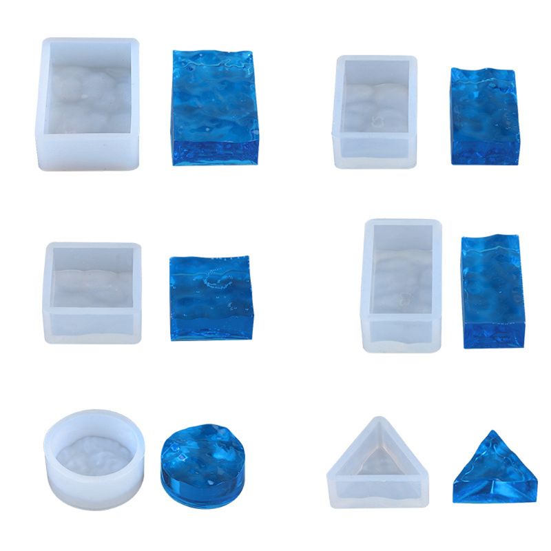 Resin Ocean Wave Mold - 4 Adet Deniz Dalgası Reçine Kalıp