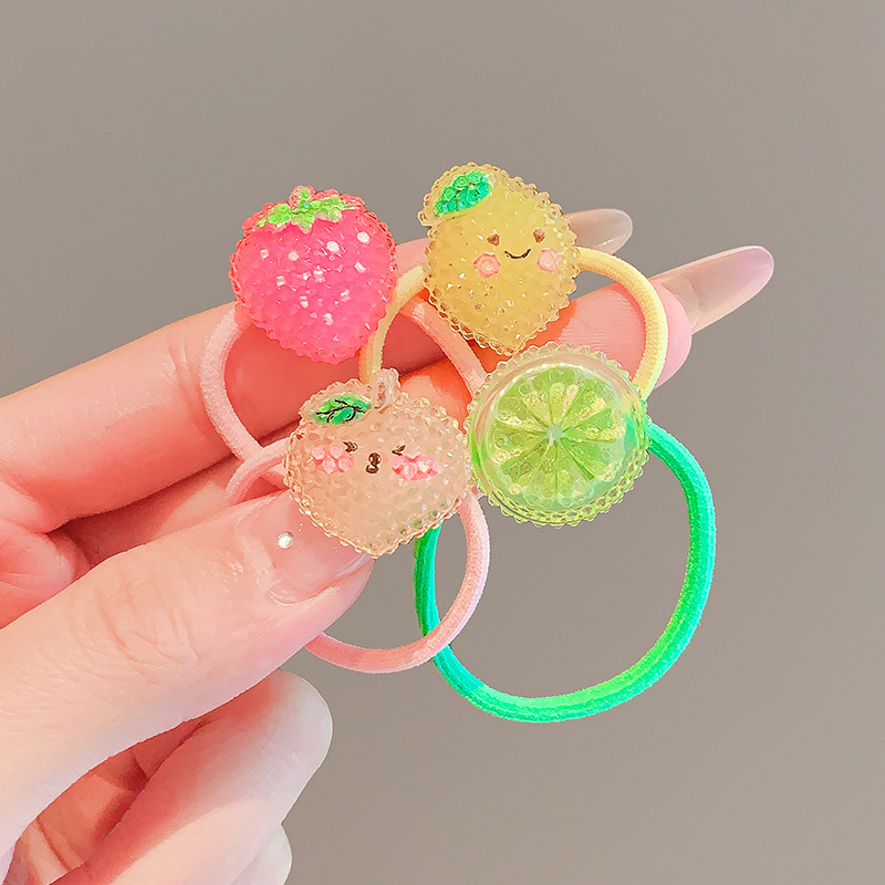 Resin Glitter Pack - 2026 Yeni 2/10'lu Paket Tüylü Meyve
