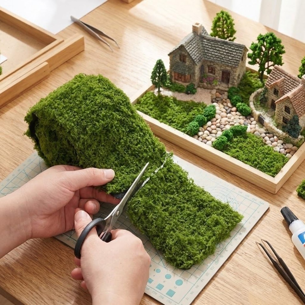 Sahte Yosun Minderi, Düğün Dek - Terrarium Moss Art incelemesi ve fiyatı