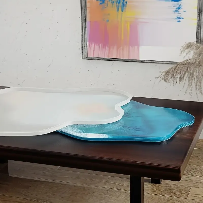 2026-Büyük 61cm Düzensiz Tepsi - Resin Ocean Wave Mold incelemesi ve fiyatı
