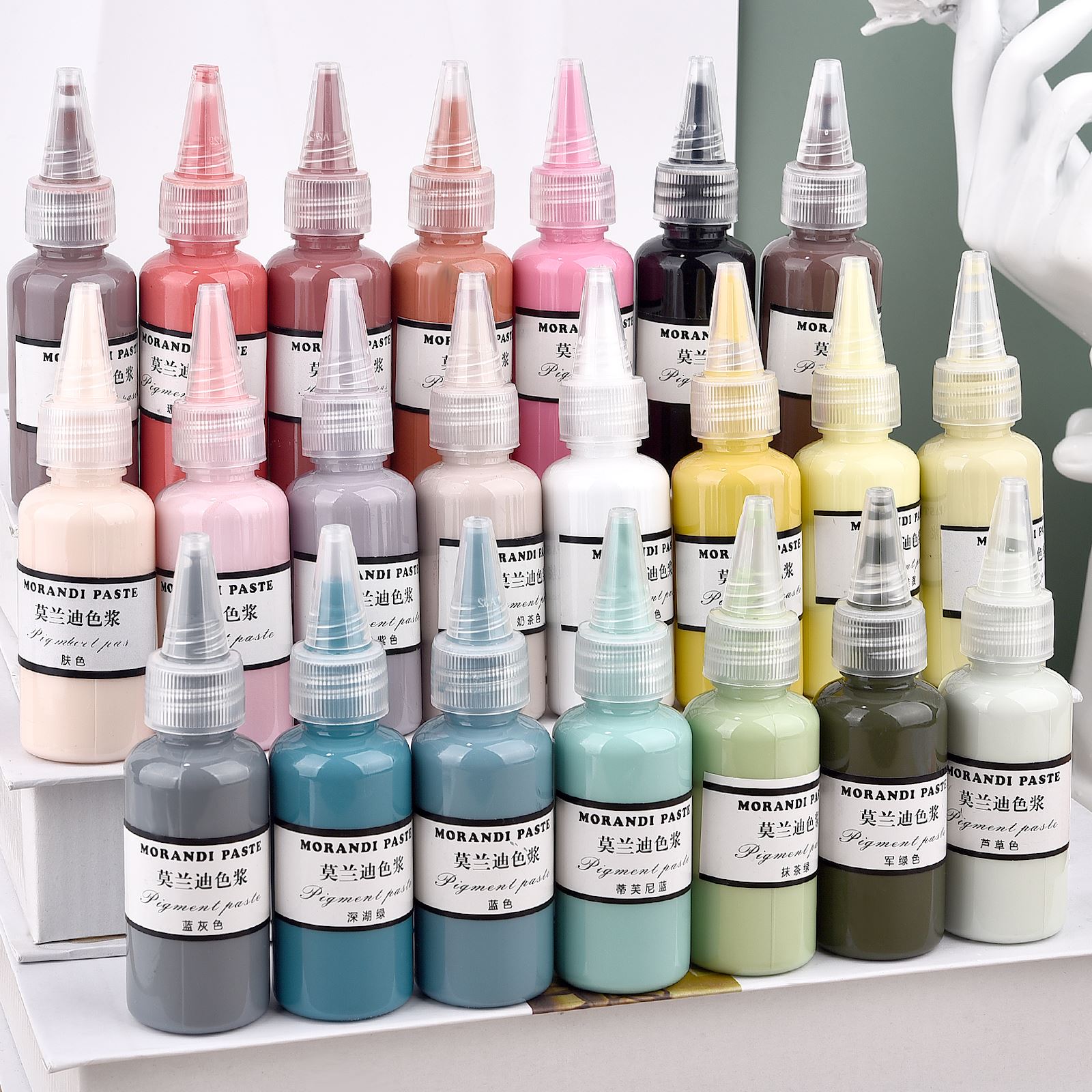 Morandi Renkler Sıvı Reçine Pi - Resin Pigment Set incelemesi ve fiyatı