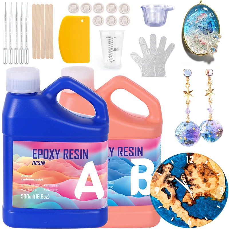 Kolay Karıştırılan Epoksi Reçi - Epoxy Uv Resin Kit incelemesi ve fiyatı