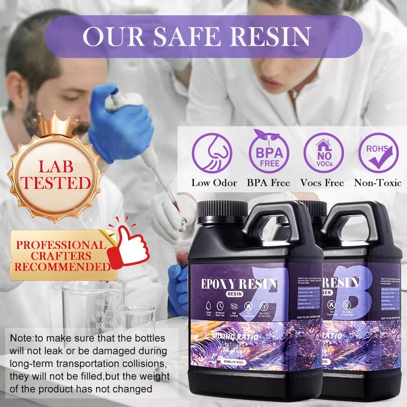 Kolay Karışım 1:1 Epoksi Reçin - Epoxy Uv Resin Kit incelemesi ve fiyatı