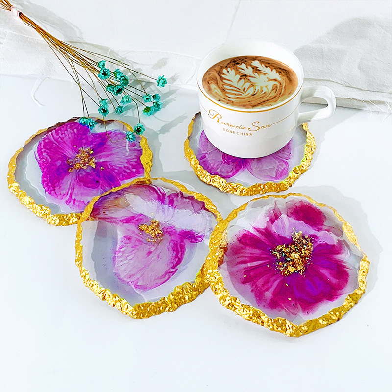 DM413 Drusy Coaster Reçine Kal - Serving Tray Mold incelemesi ve fiyatı