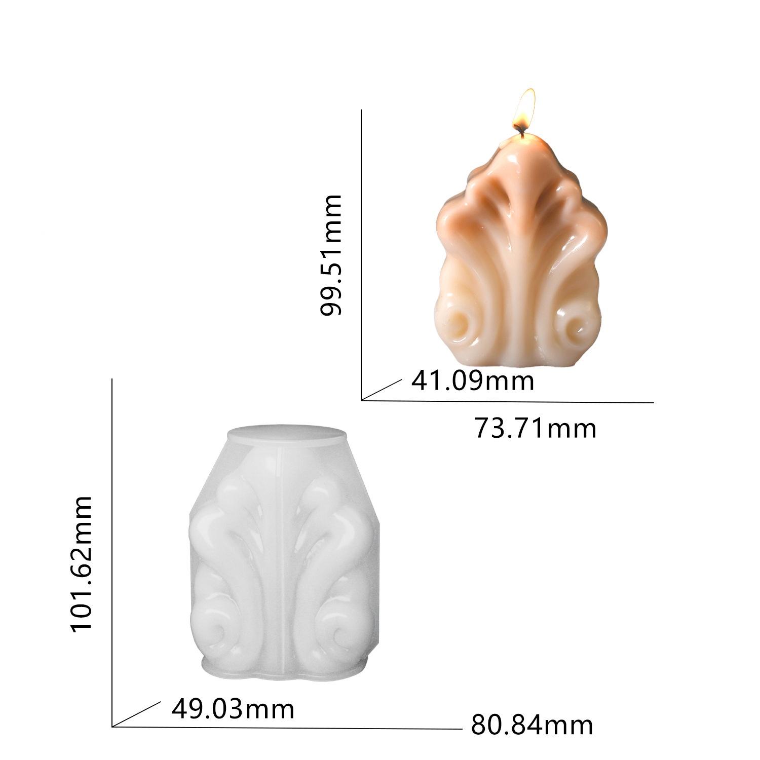 Okyanus Kabuğu Mum Silikon Kal - Resin Ocean Wave Mold incelemesi ve fiyatı