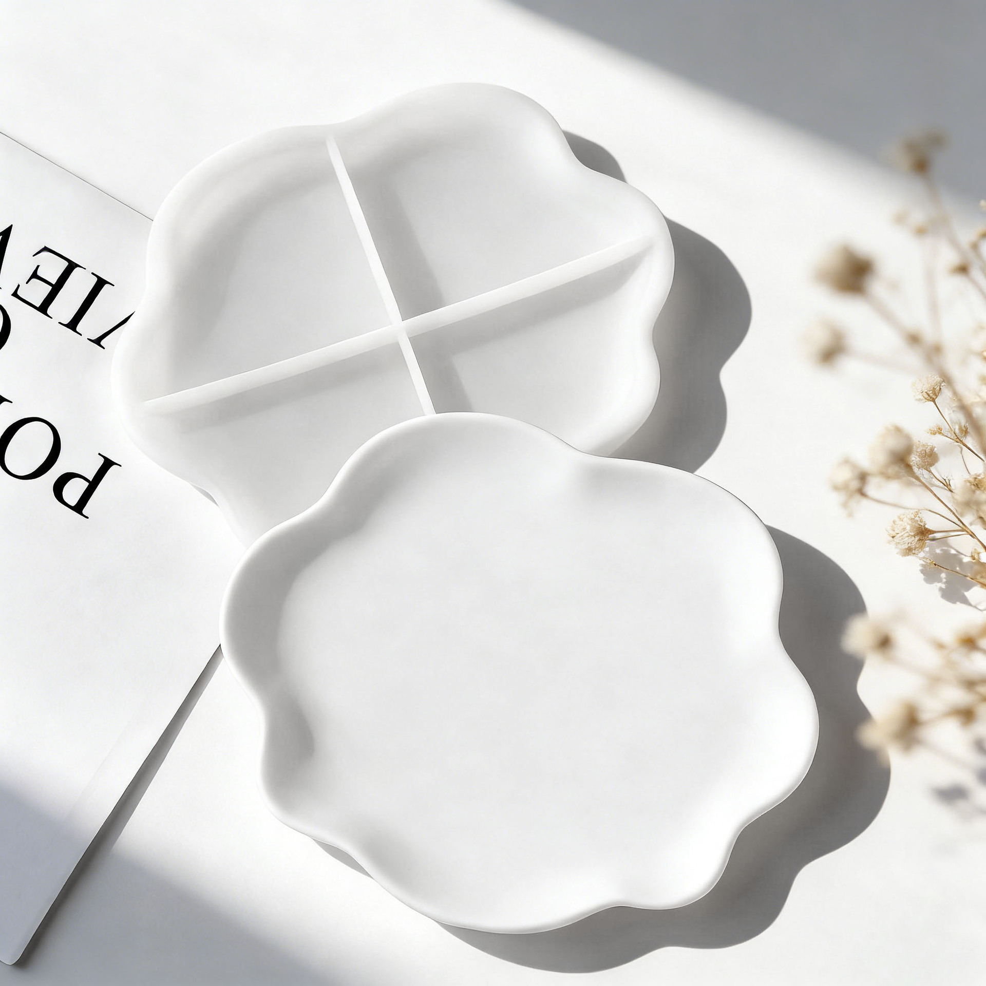 DIY Geometrik Dalga Alçı Barda - Serving Tray Mold incelemesi ve fiyatı