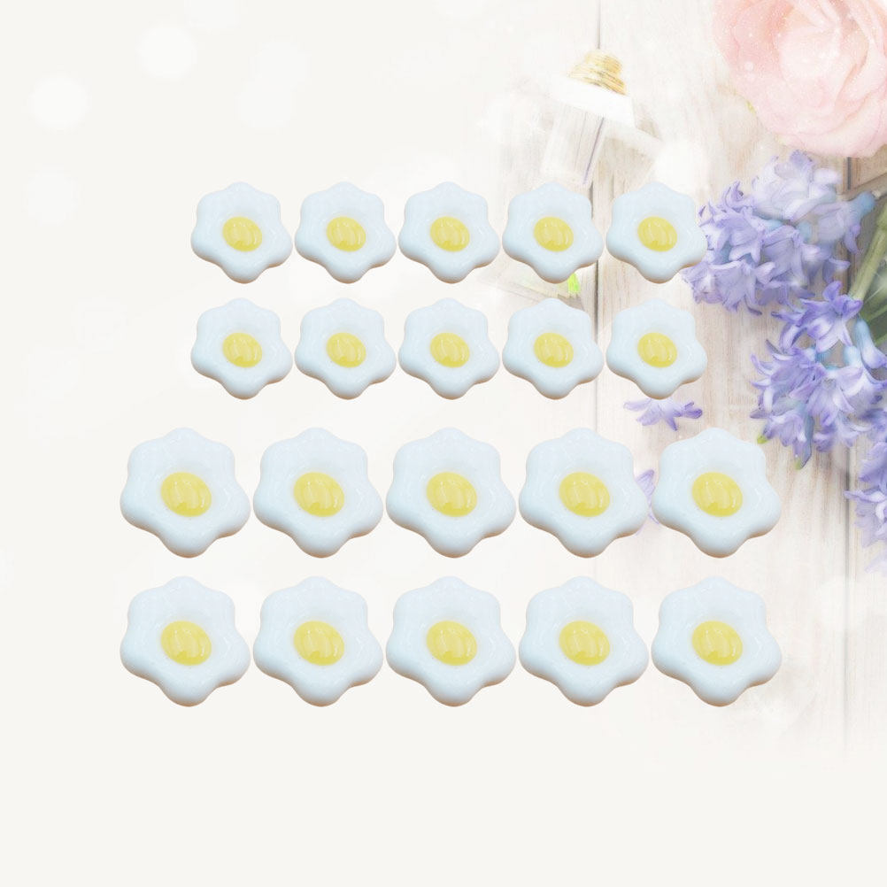 20 Adet Simüle Kızarmış Yumurt - Resin Craft Supplies incelemesi ve fiyatı