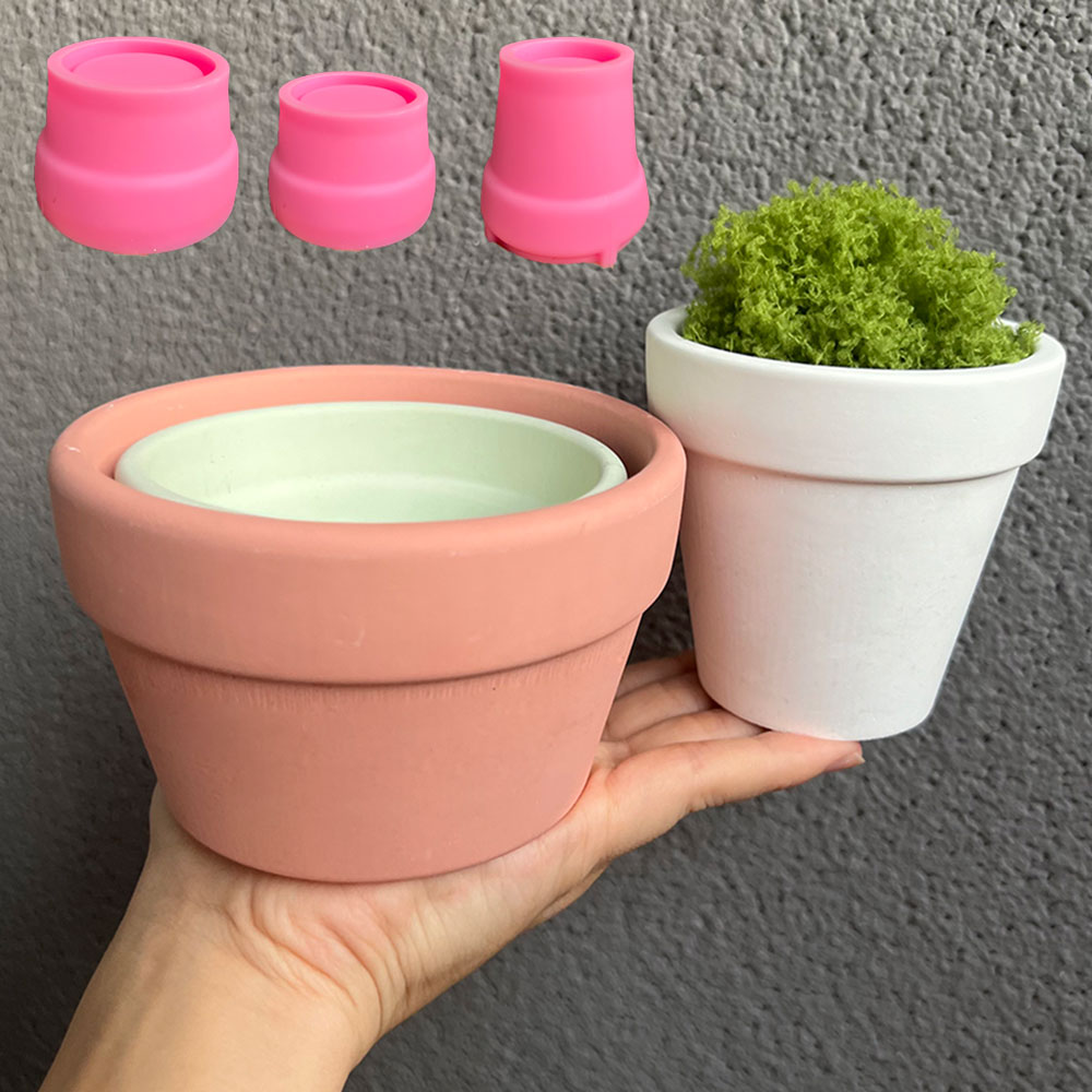 Büyük beton santrali Pot silik - Coaster Mold Round incelemesi ve fiyatı