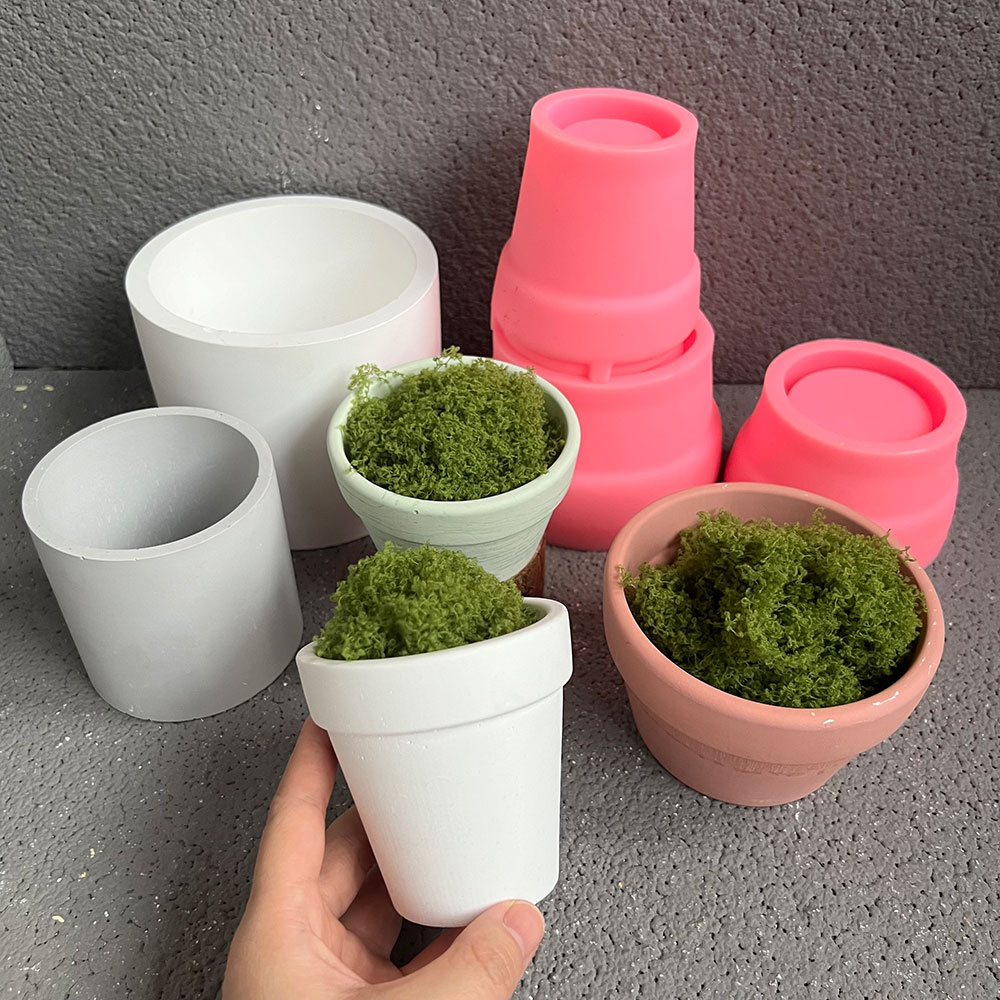 Büyük beton santrali Pot silik - Coaster Mold Round incelemesi ve fiyatı