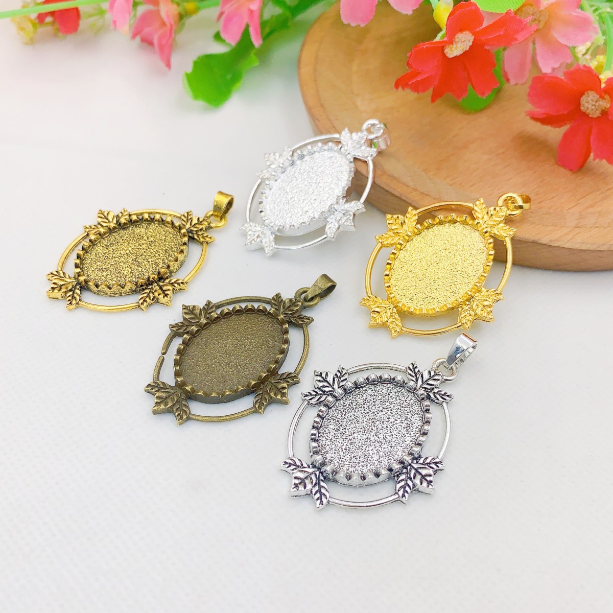 Onefit Fit 18x25mm Oval Caboch - Bezels Set Pendant incelemesi ve fiyatı