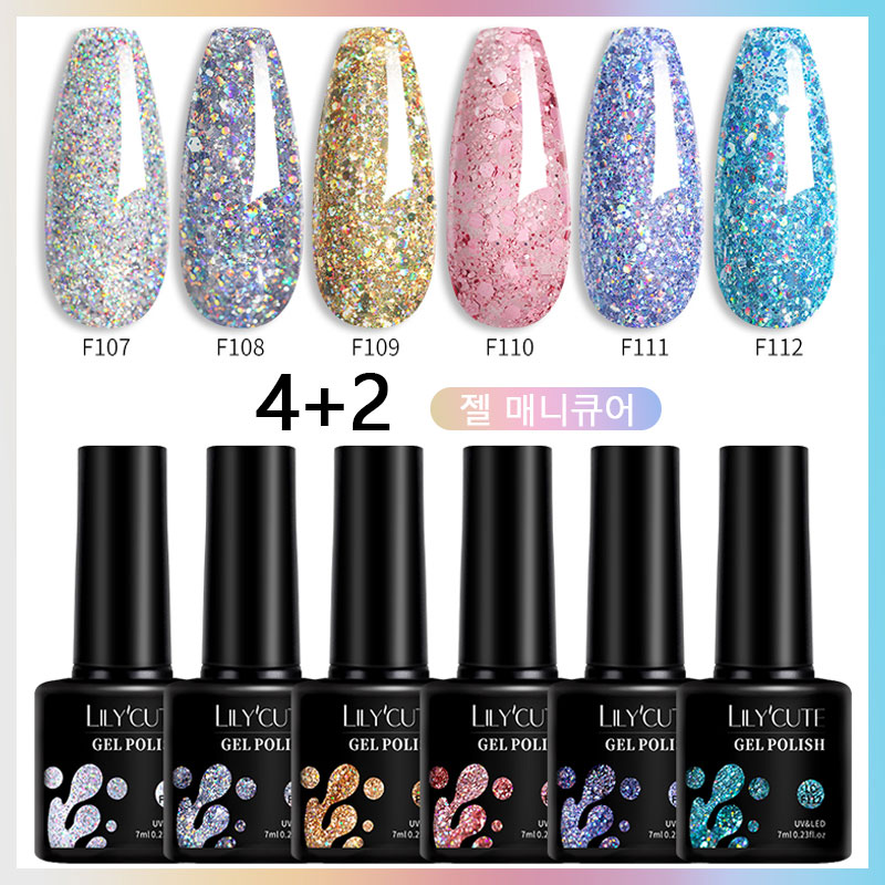 LILYCUTE 7ml 6 adet/takım Glit - Resin Glitter Pack incelemesi ve fiyatı